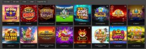 action casino games