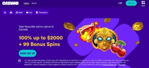 casumo casino welcome bonus