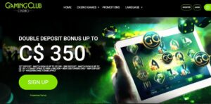 gaming club casino welcome bonus