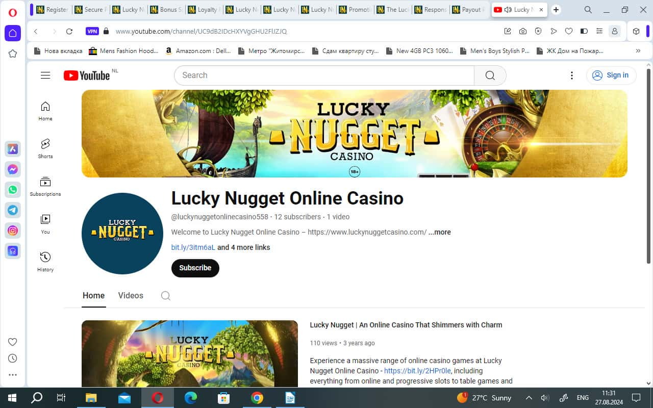 lucky nugget casino youtube