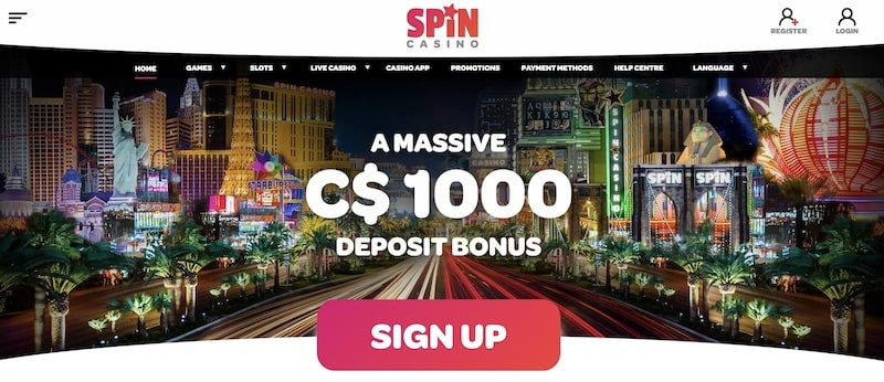 review of spin casino