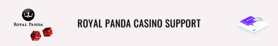 royal panda casino customer support