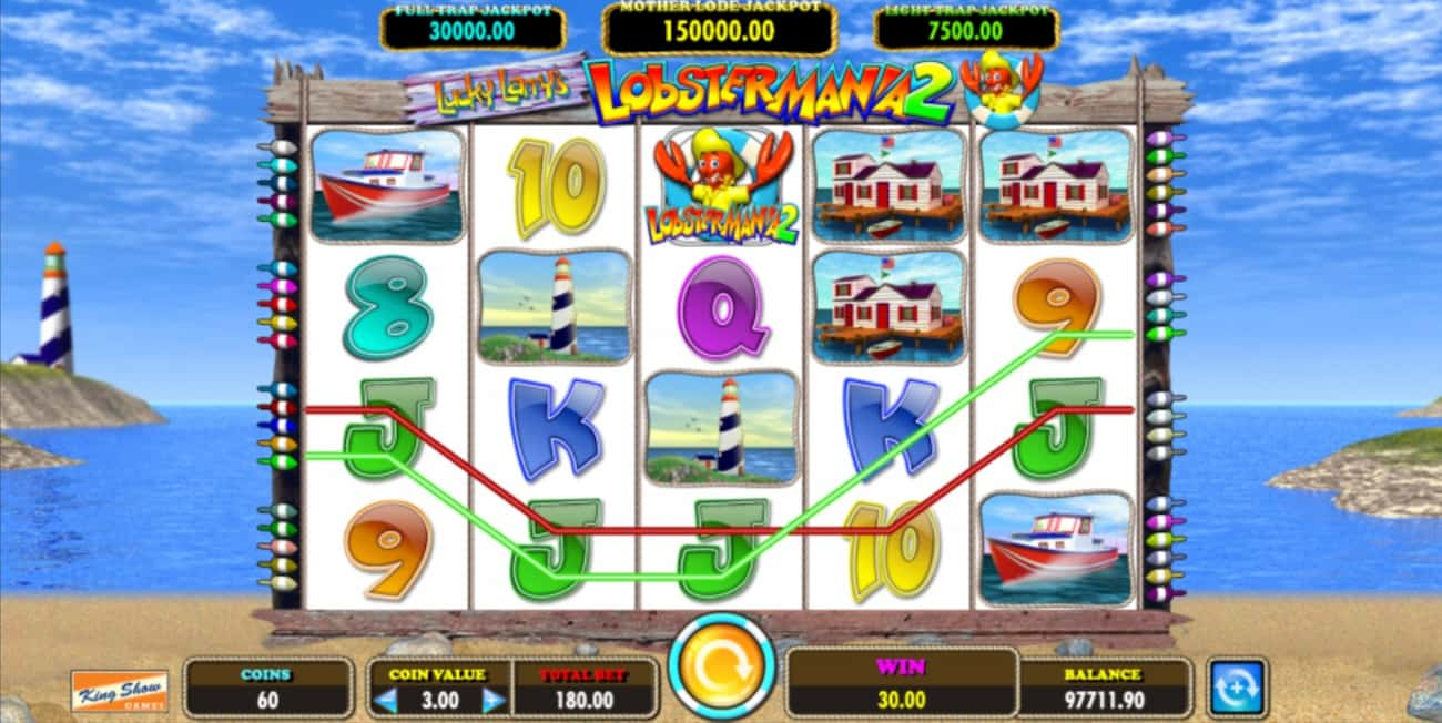 loberster mania2 slot game