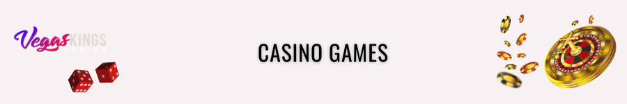 vegas kings casino games