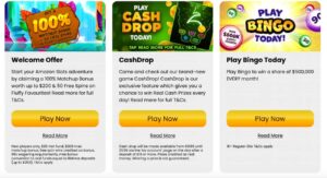 amazon slots casino bonuses