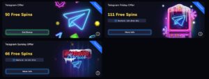 7bit casino telegram bonuses