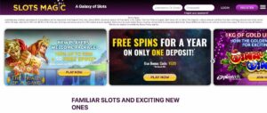 slots magic casino bonuses