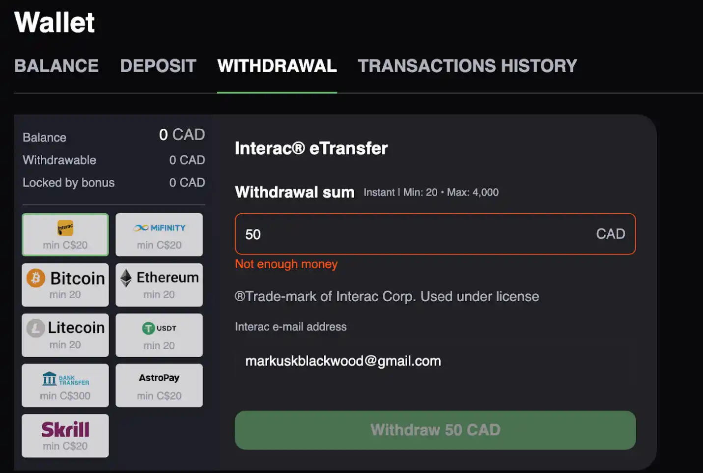 slotozen withdrawal