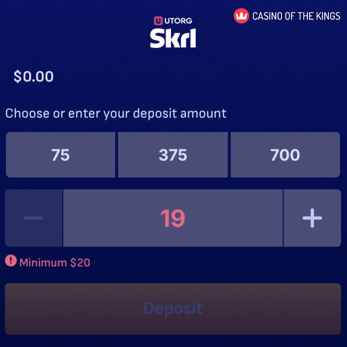 wonaco casino skrill deposit