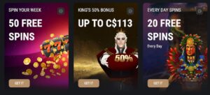 king billy no deposit bonus