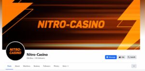 nitro casino socials