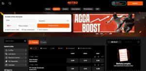 nitro casino sports betting