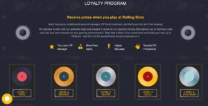 rolling slots casino loyalty program