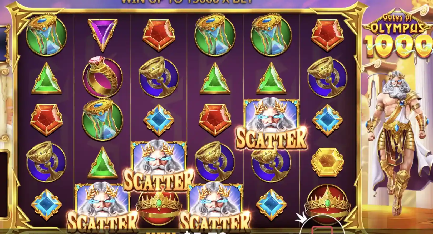 gates of olympus scatter
