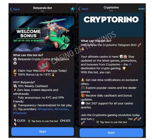 canada casinos telegram