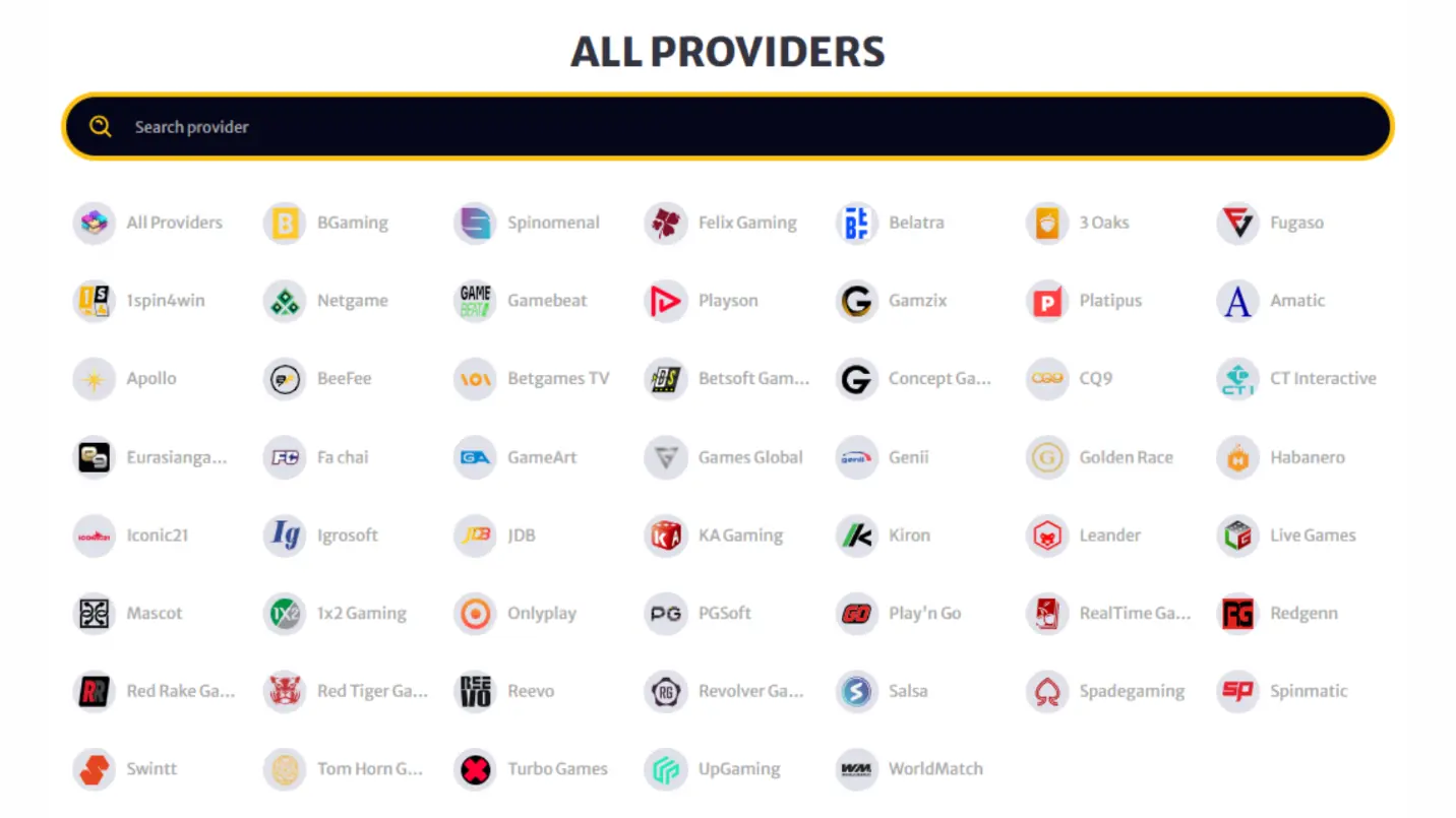 hellspin casino providers