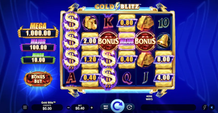 casino rewards gold blitz