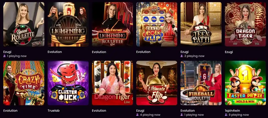 iwlid live casino games