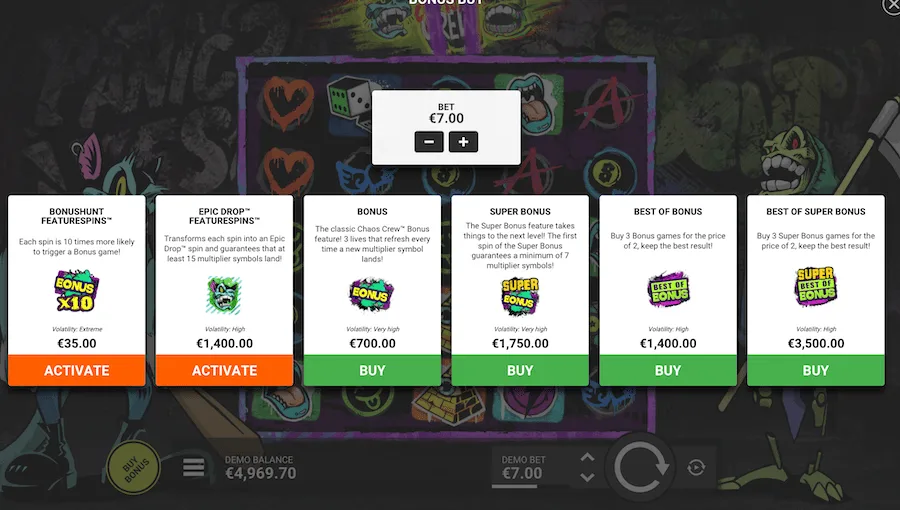 chaos in crew 2 bonus buy