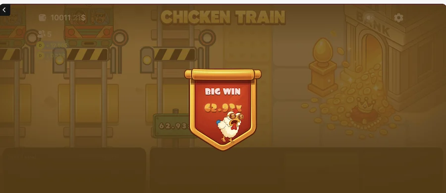 how to win chicken vs train game