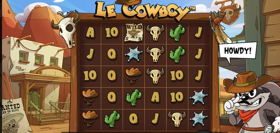 le cowboy slot review