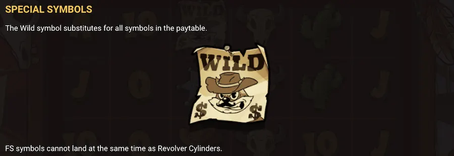 le cowboy wild smbols