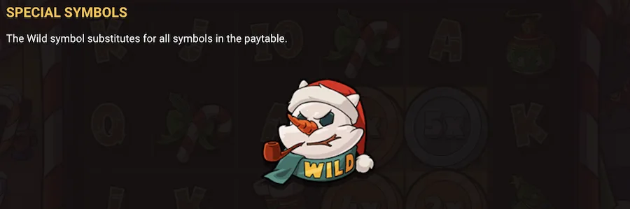 wild symbol le santa