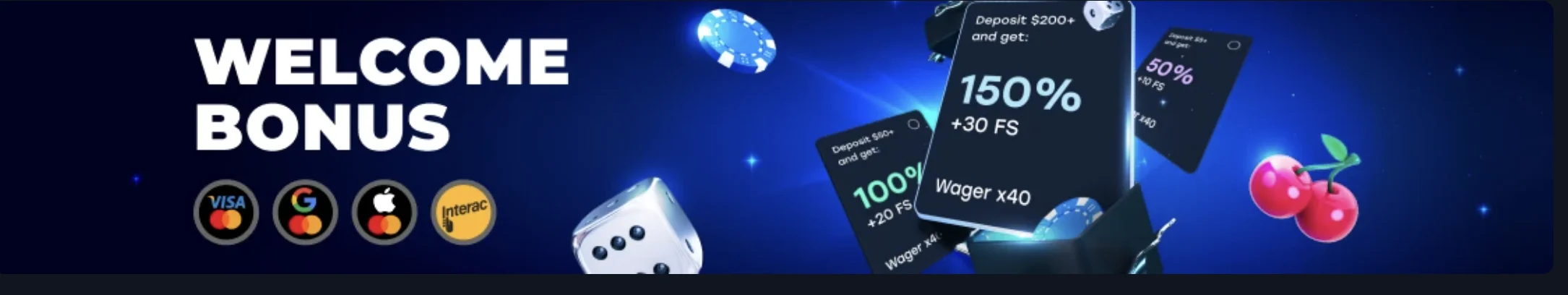 betico casino welcome bonus