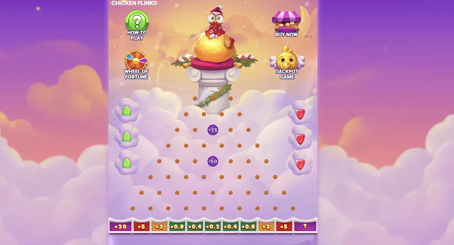 chicken plinko game review