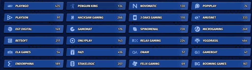 BigClash Software Providers