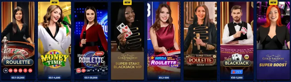 BigClash Live Casino Games
