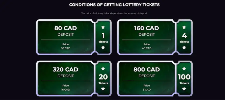 drakaris casino lottery