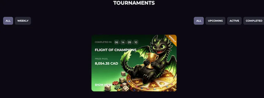 drakaris tournaments